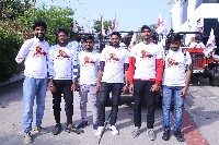 Bhola Shankar Movie Team Rally Photos